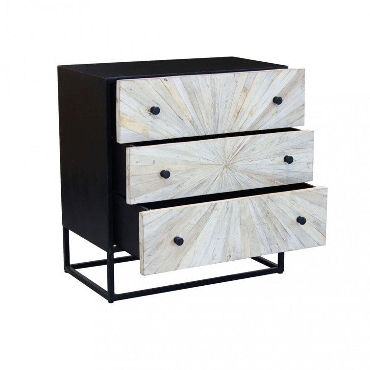 Gracie Oaks 3 Drawer Chest of Drawers Wayfair.co.uk